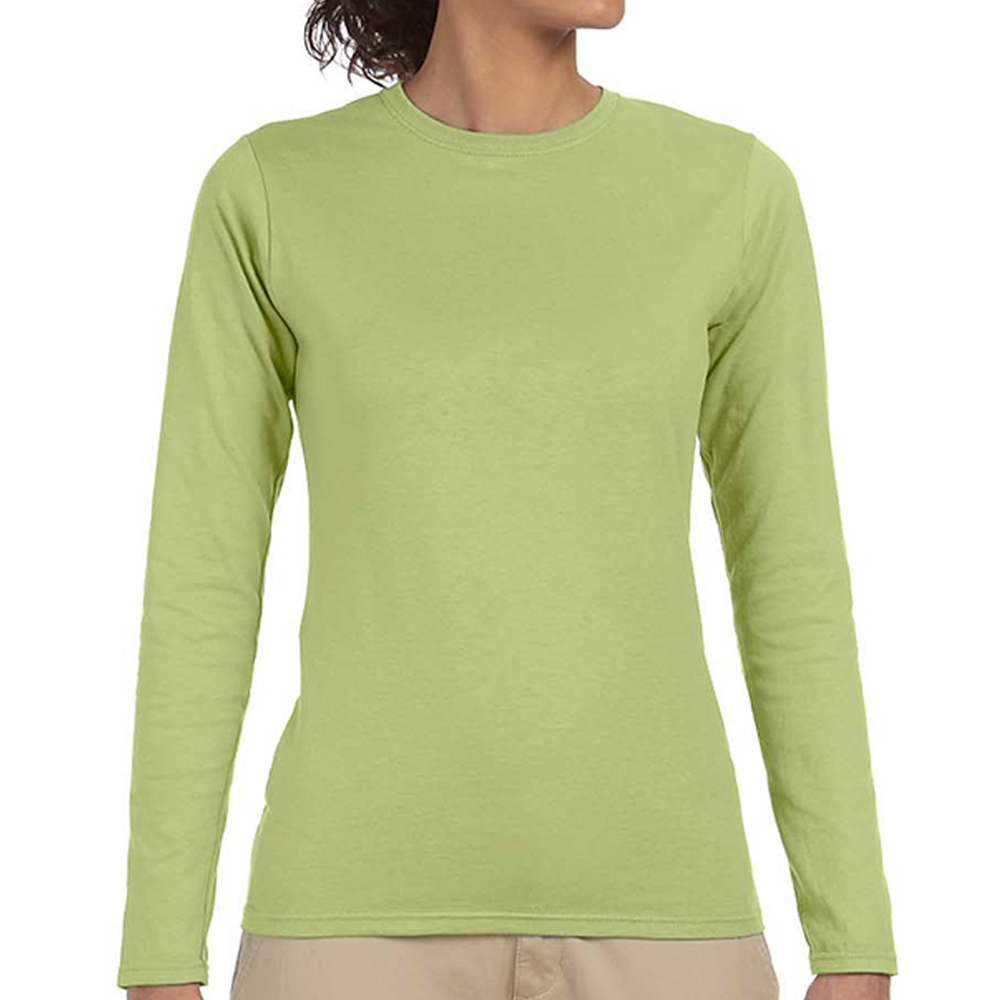 Picture of Gildan® SoftStyle 4.5 Oz. Junior Fit Long Sleeve Tee Shirt