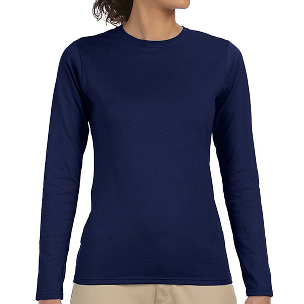 Picture of Gildan® SoftStyle 4.5 Oz. Junior Fit Long Sleeve Tee Shirt
