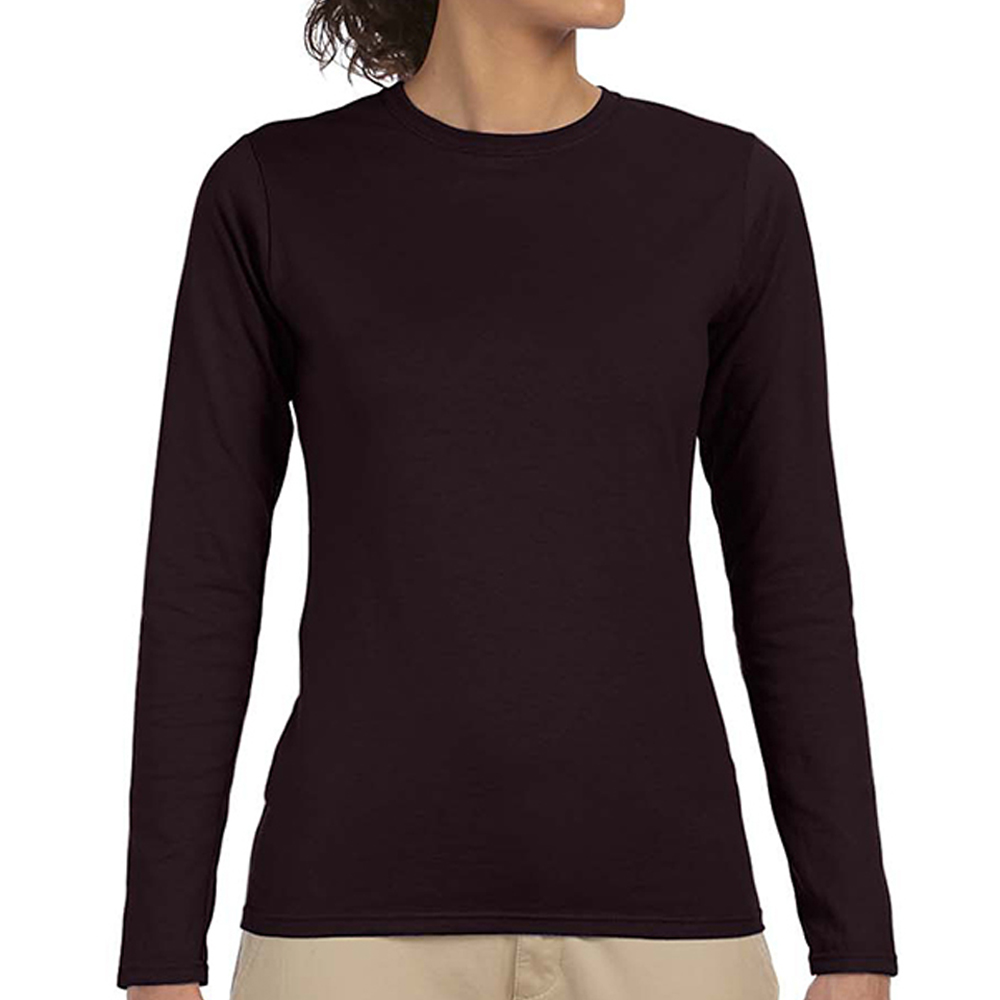 Picture of Gildan® SoftStyle 4.5 Oz. Junior Fit Long Sleeve Tee Shirt