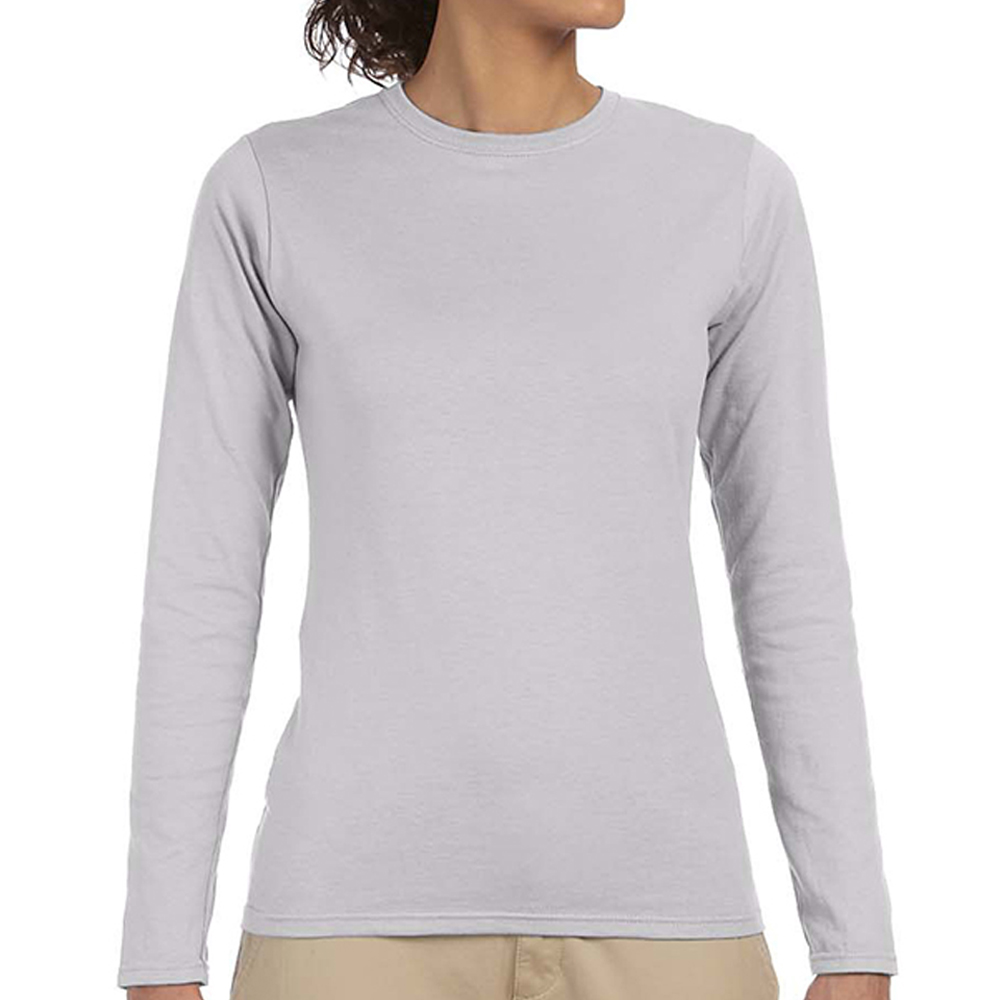 Picture of Gildan® SoftStyle 4.5 Oz. Junior Fit Long Sleeve Tee Shirt