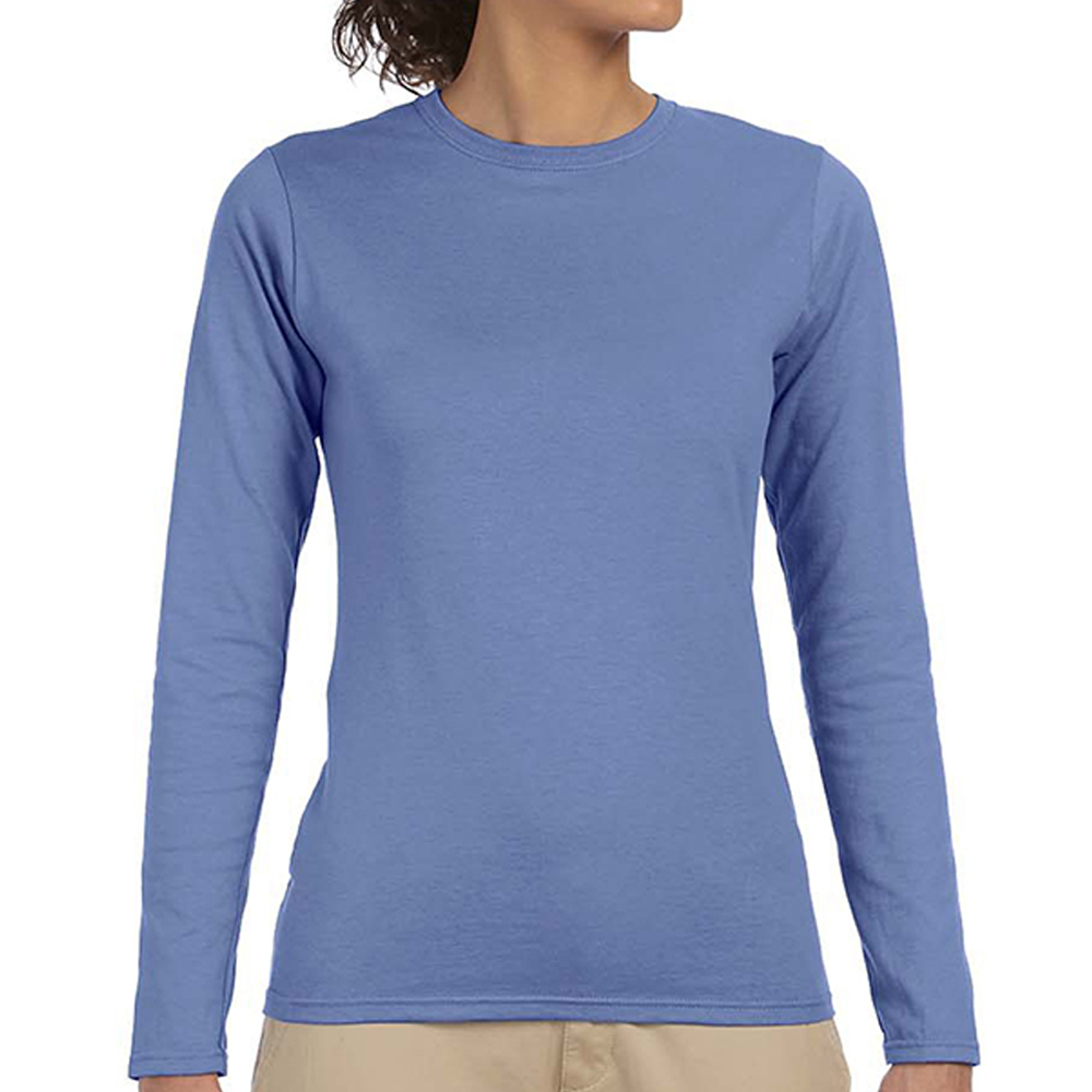 Picture of Gildan® SoftStyle 4.5 Oz. Junior Fit Long Sleeve Tee Shirt
