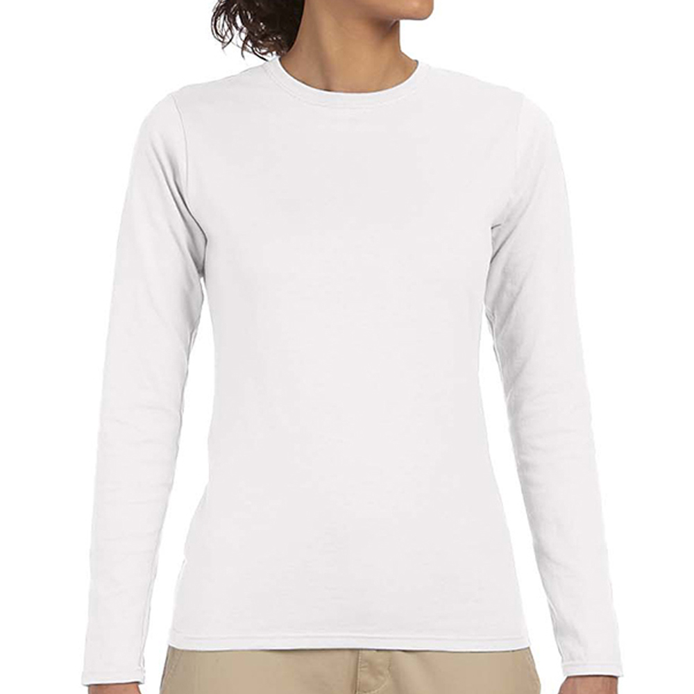 Picture of Gildan® SoftStyle 4.5 Oz. Junior Fit Long Sleeve Tee Shirt