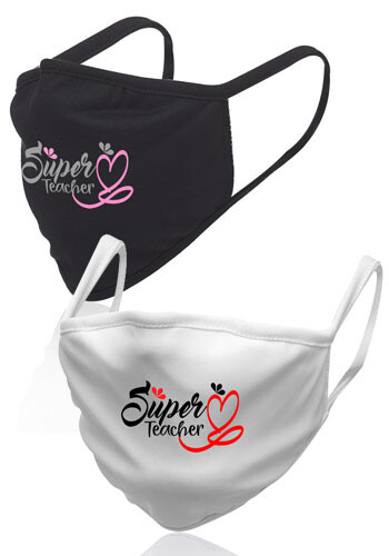 Picture of Printed Washable 3 Layer Cloth Face Masks