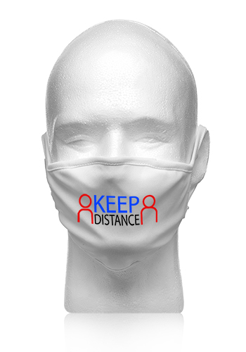 Picture of Printed Washable 3 Layer Cloth Face Masks