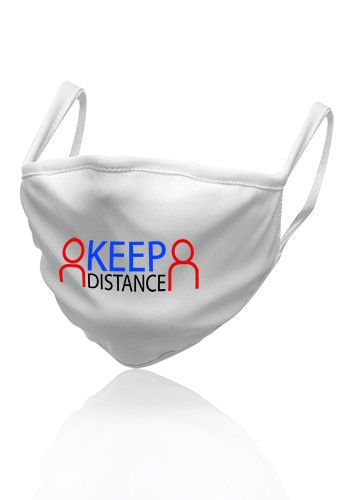 Picture of Printed Washable 3 Layer Cloth Face Masks