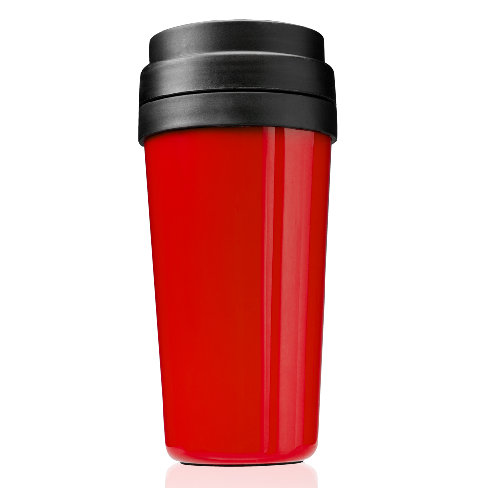Picture of 16 Oz. Plastic Insulated Tumbler w/ Tiered Lid