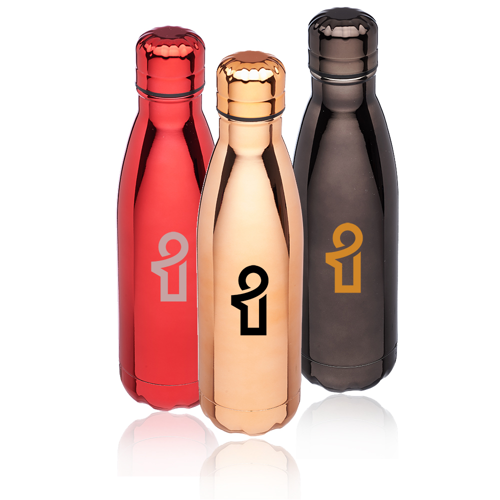 Picture of 17 Oz. Metallic Levian Cola Water Bottles