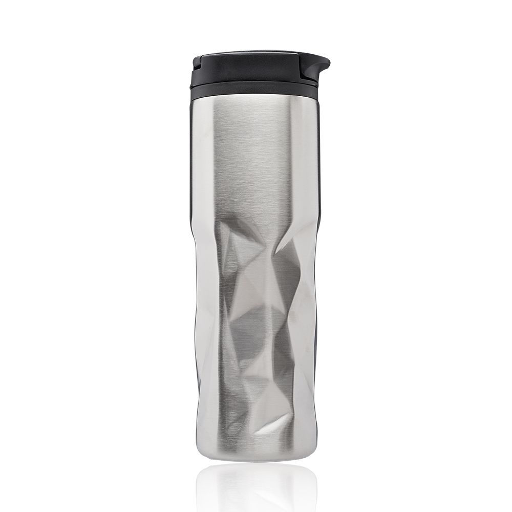 Picture of 13.5 Oz. Stainless Steel Travel Tumblers w/ Geometric Pattern