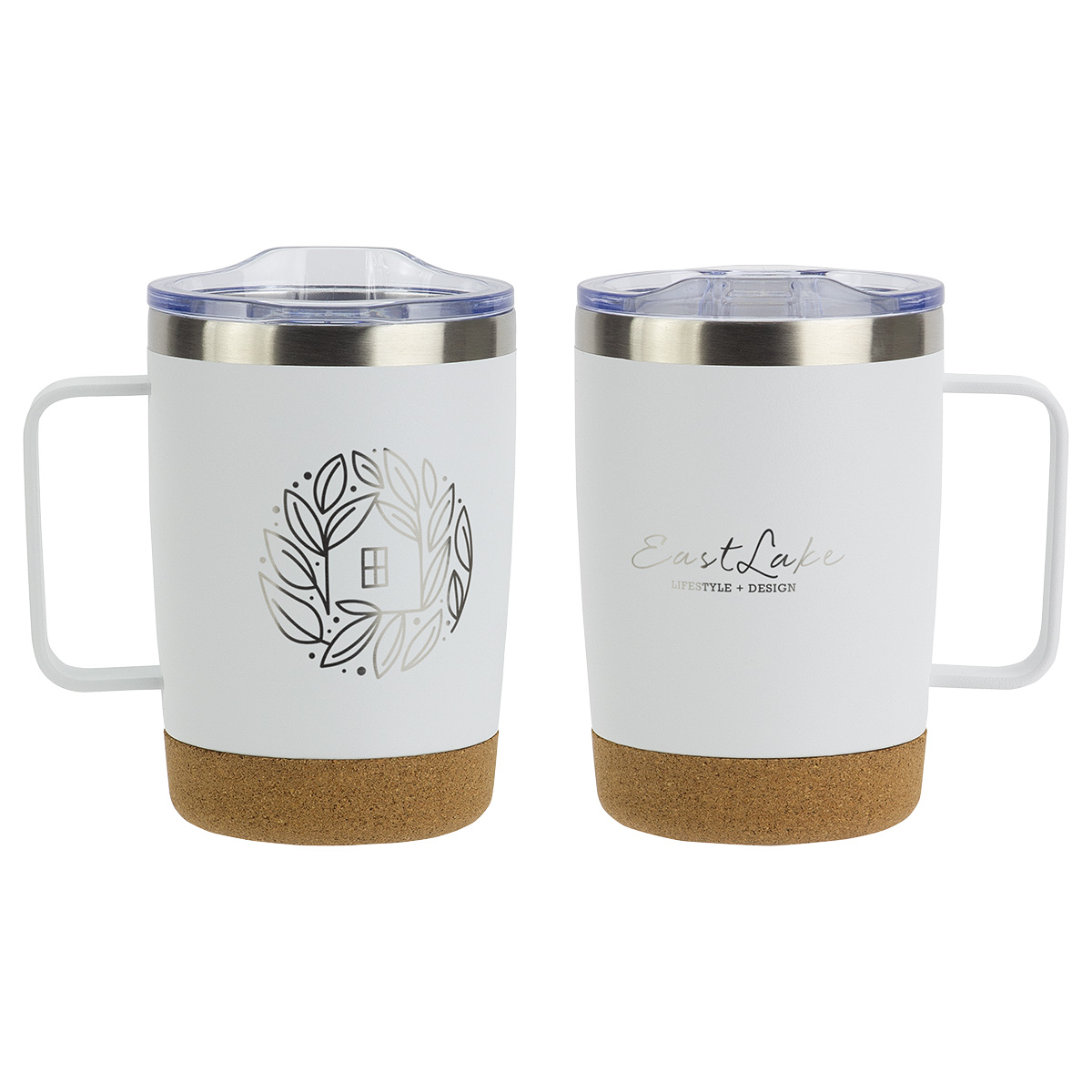 Picture of Sapora 12 oz Vacuum Insulated Stainless Steel Mug with Cork Base