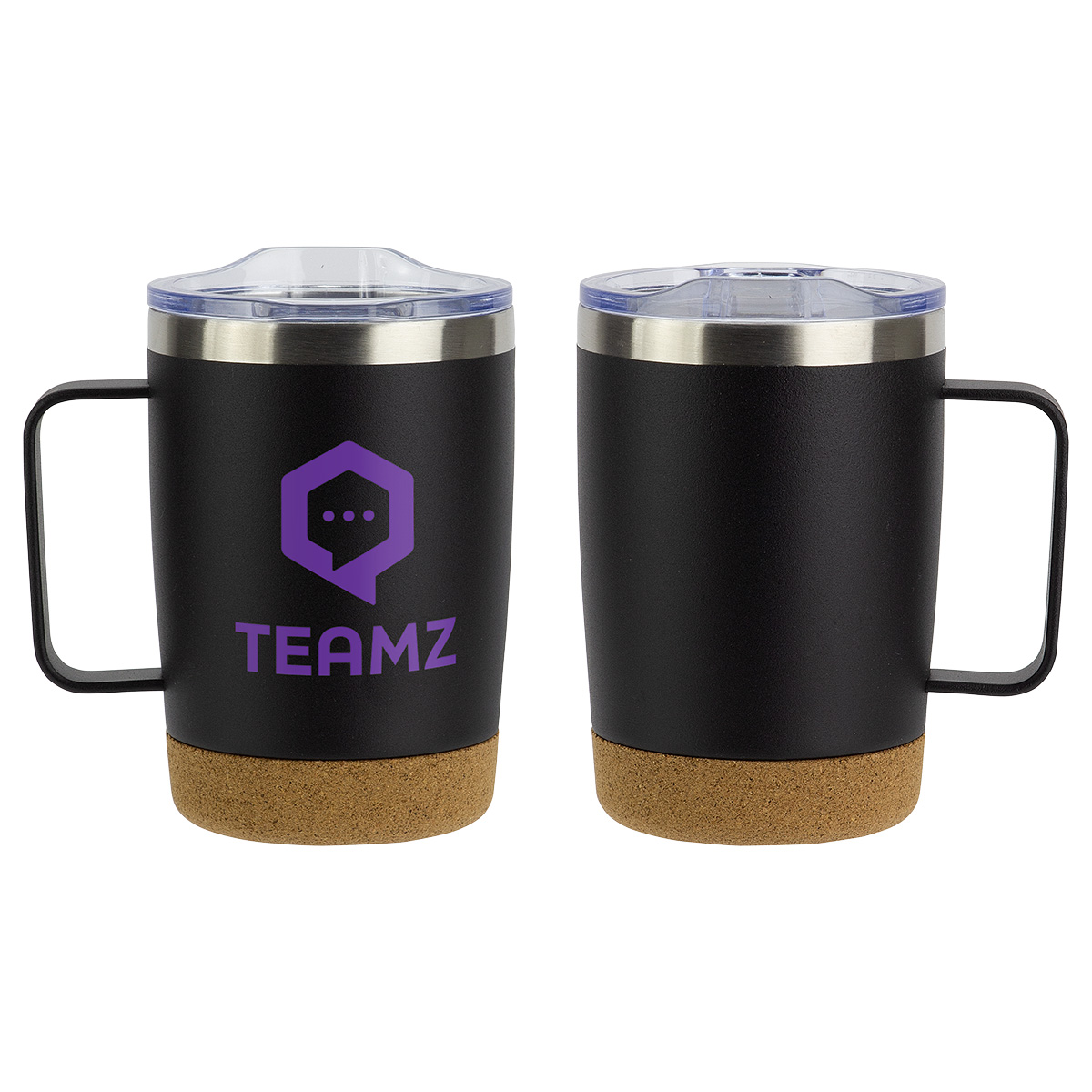 Picture of Sapora 12 oz Vacuum Insulated Stainless Steel Mug with Cork Base