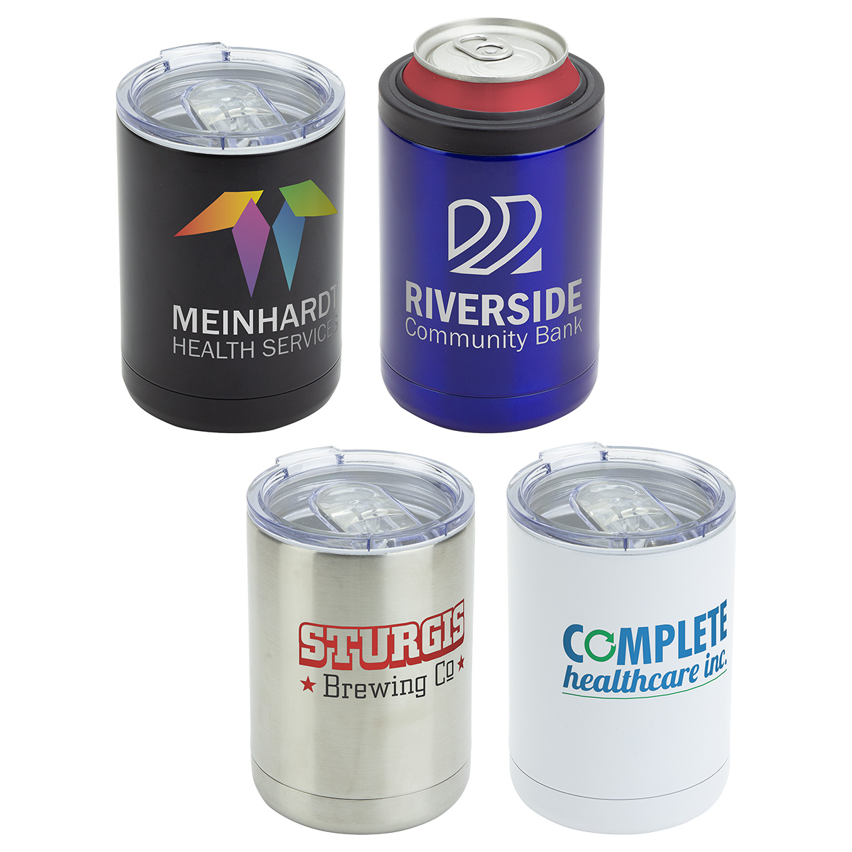 Picture of Coventry 12 oz Vacuum Insulated Stainless Steel Tumbler + Can Cooler