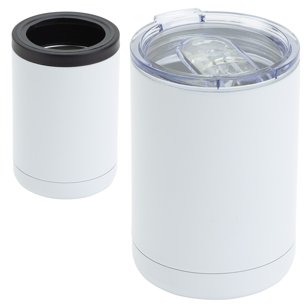 Picture of Coventry 12 oz Vacuum Insulated Stainless Steel Tumbler + Can Cooler