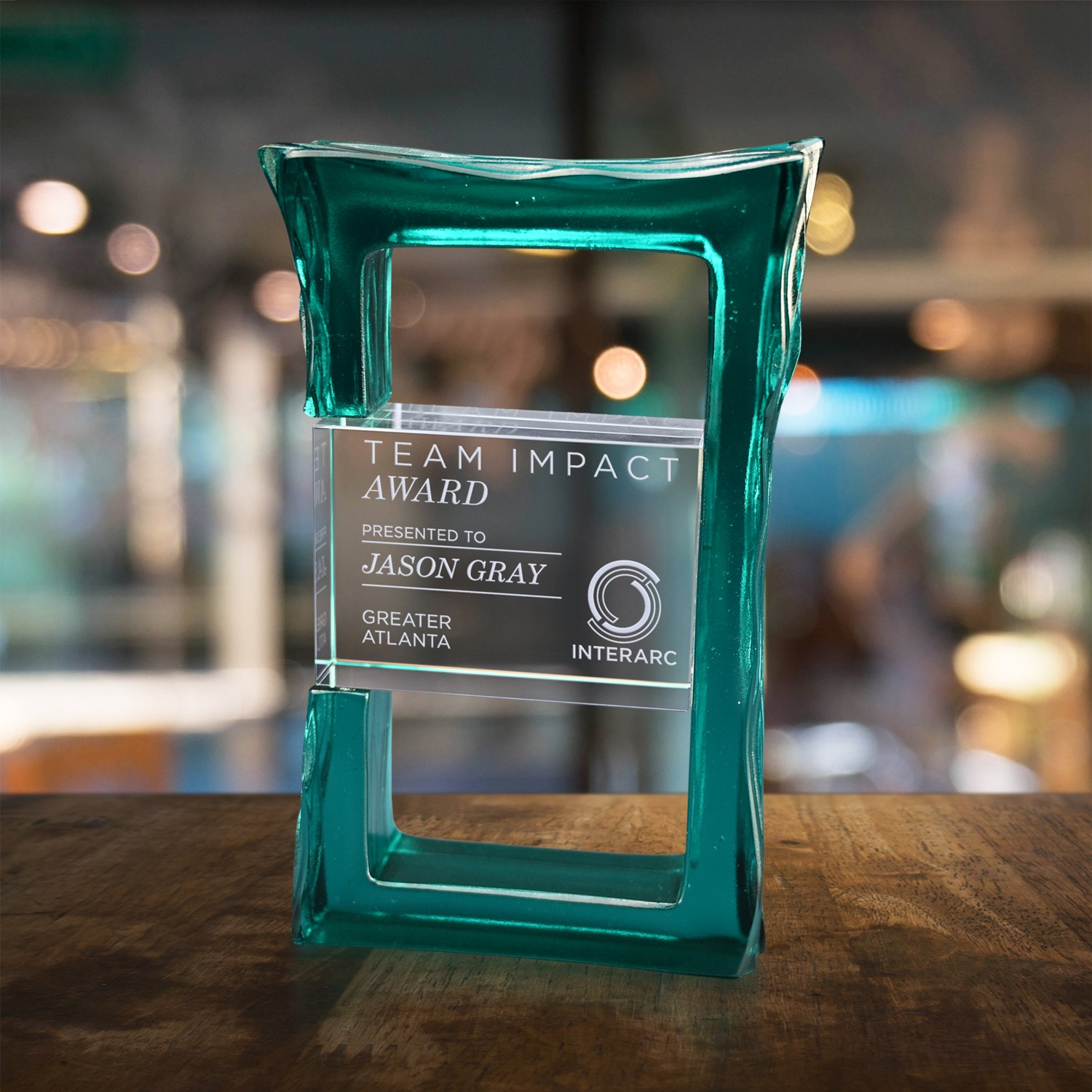Picture of Delta Teal Award 7-1/4"