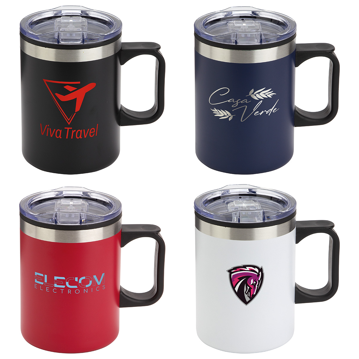 Picture of Zara 14 oz Stainless Steel/Polypropylene Mug
