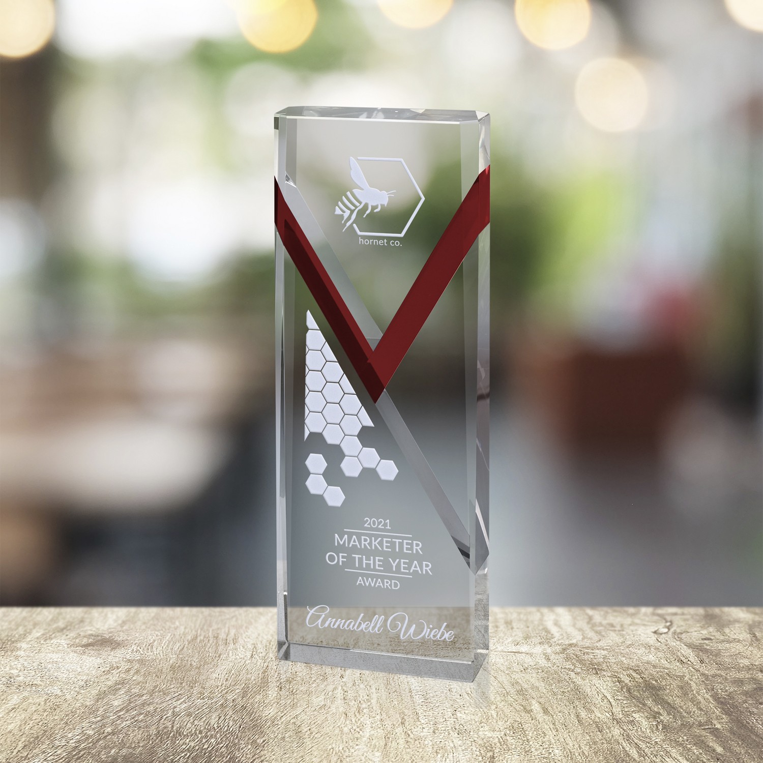 Picture of Celebrate Red Award 8-1/4"