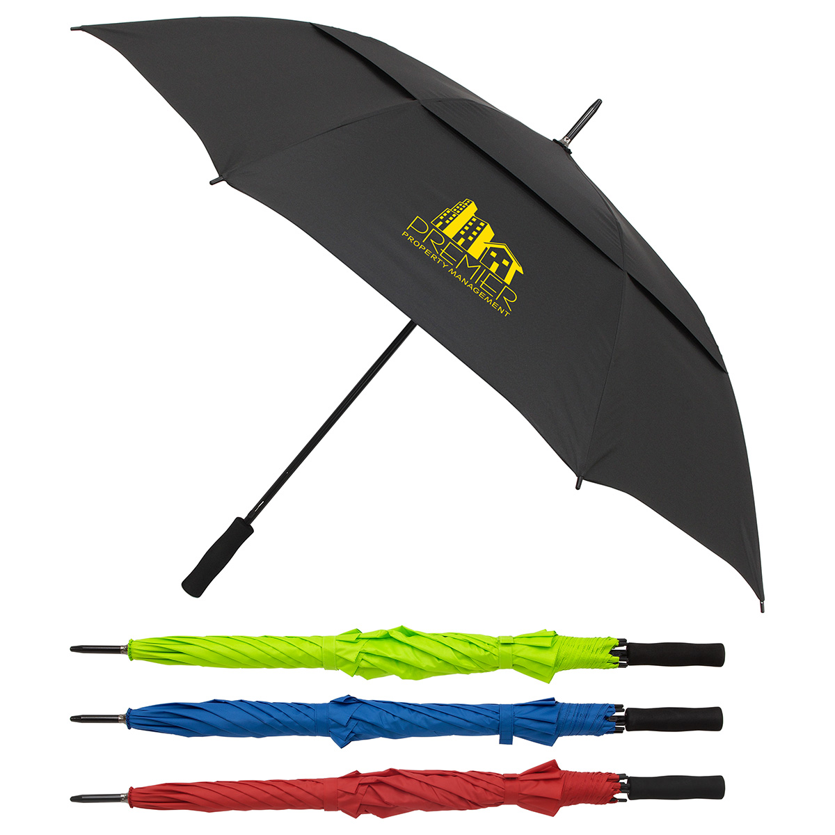 Picture of Cheshire Vented Auto-Open Golf Umbrella