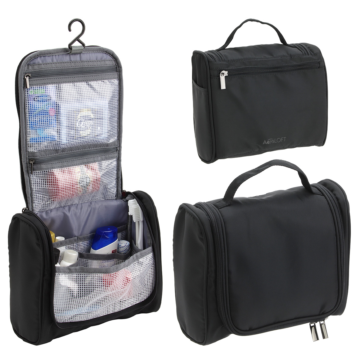 Picture of AeroLOFT® Jet Black Toiletry Kit