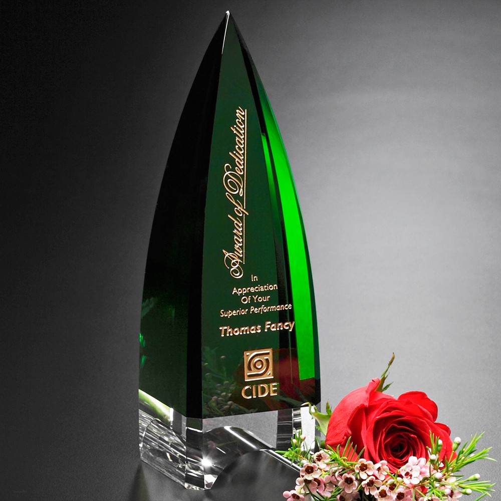 Picture of Culmination Emerald Award 9"