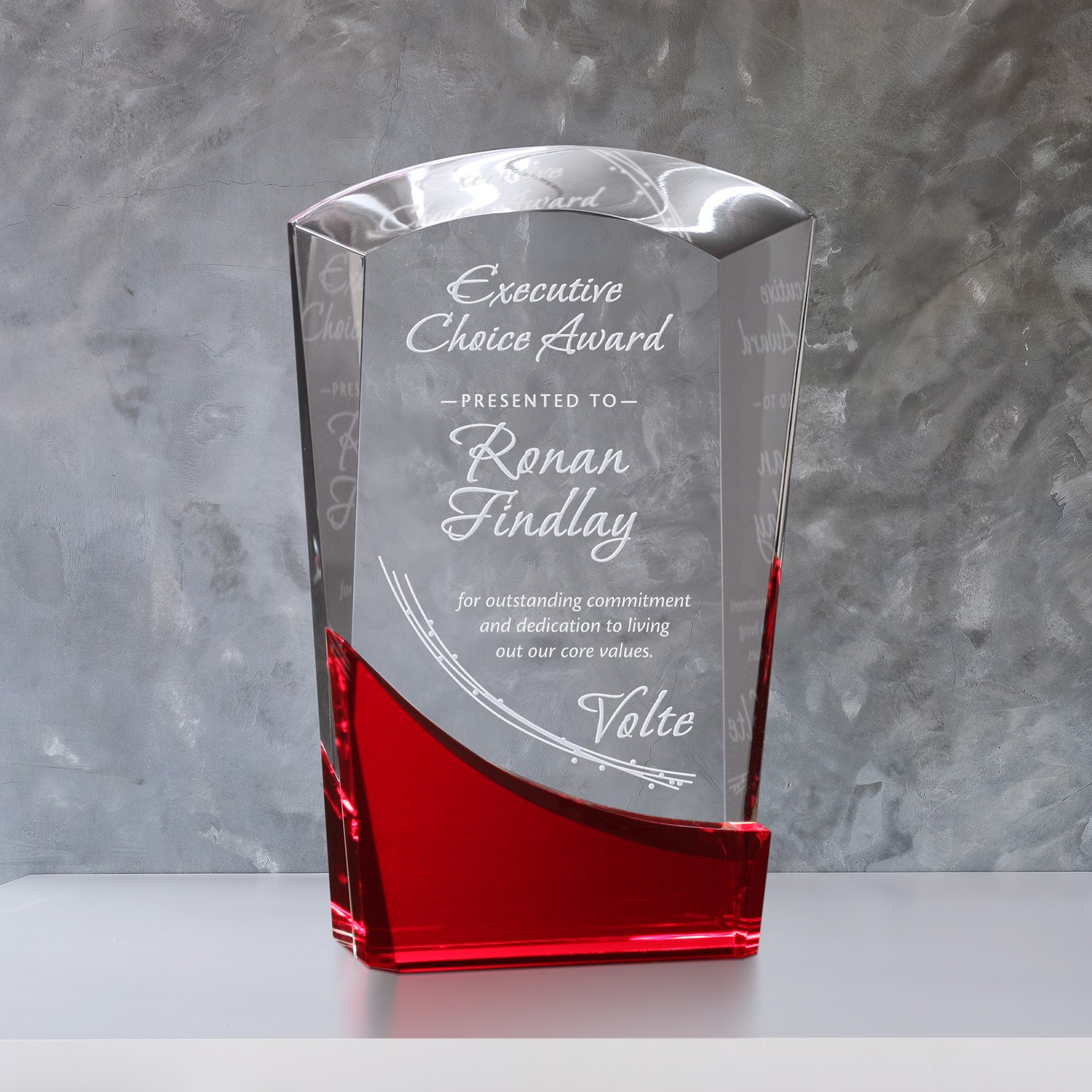 Picture of Wellton Ruby Award 6"