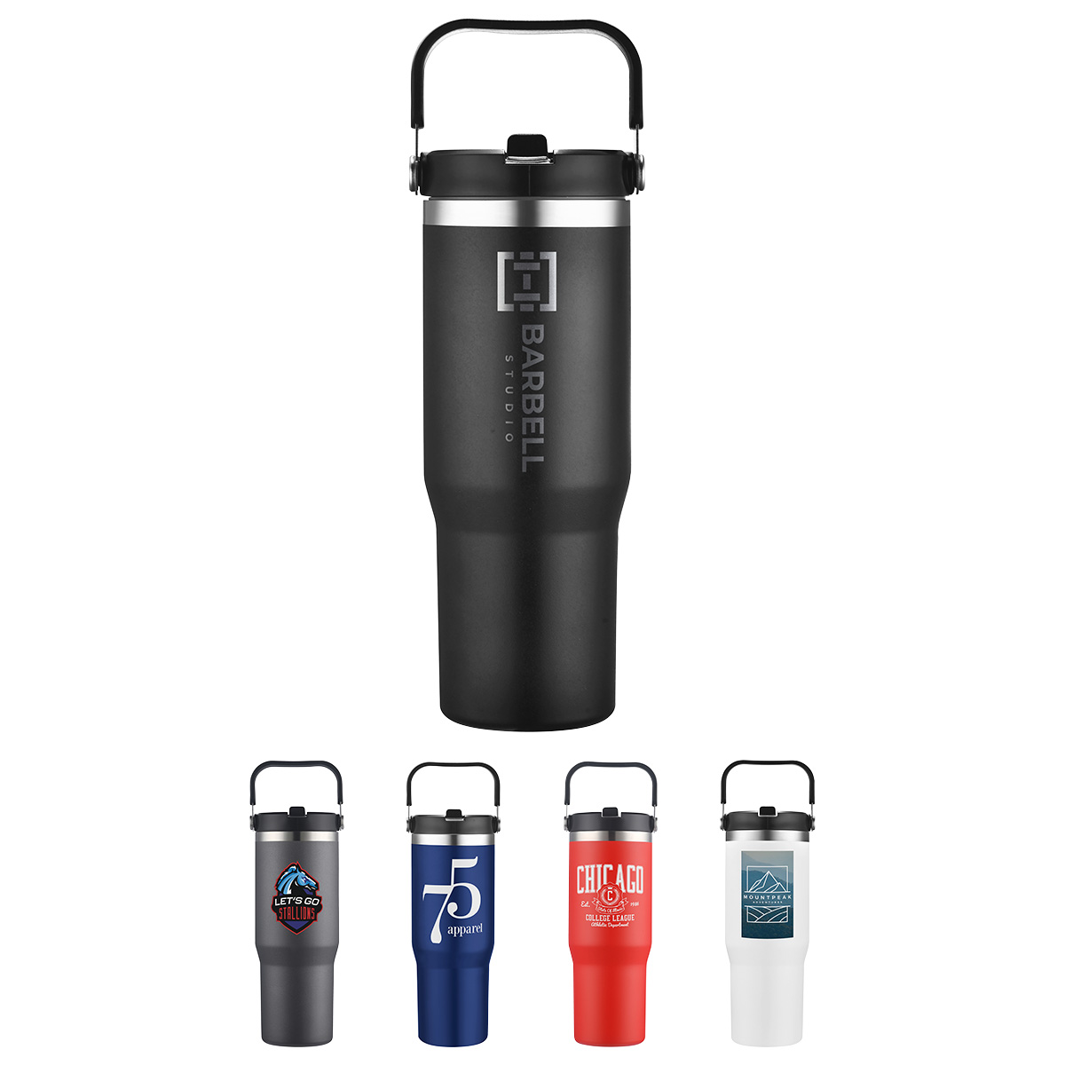 Picture of Tollara 30 oz Vacuum Insulated Tumbler with Flip Top Spout
