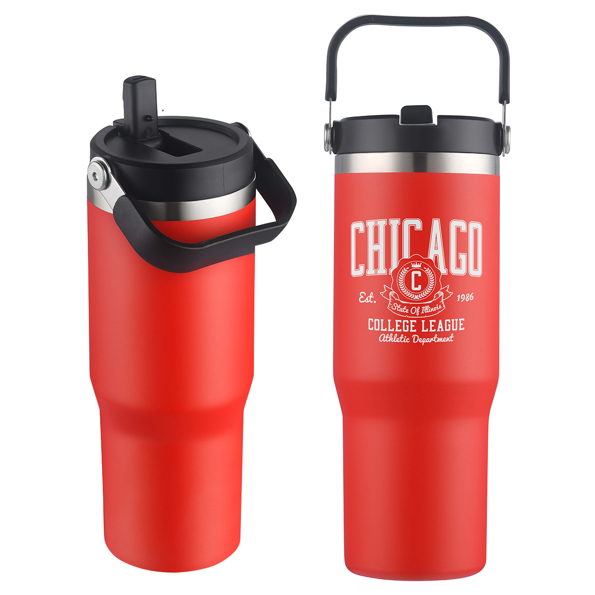 Picture of Tollara 30 oz Vacuum Insulated Tumbler with Flip Top Spout