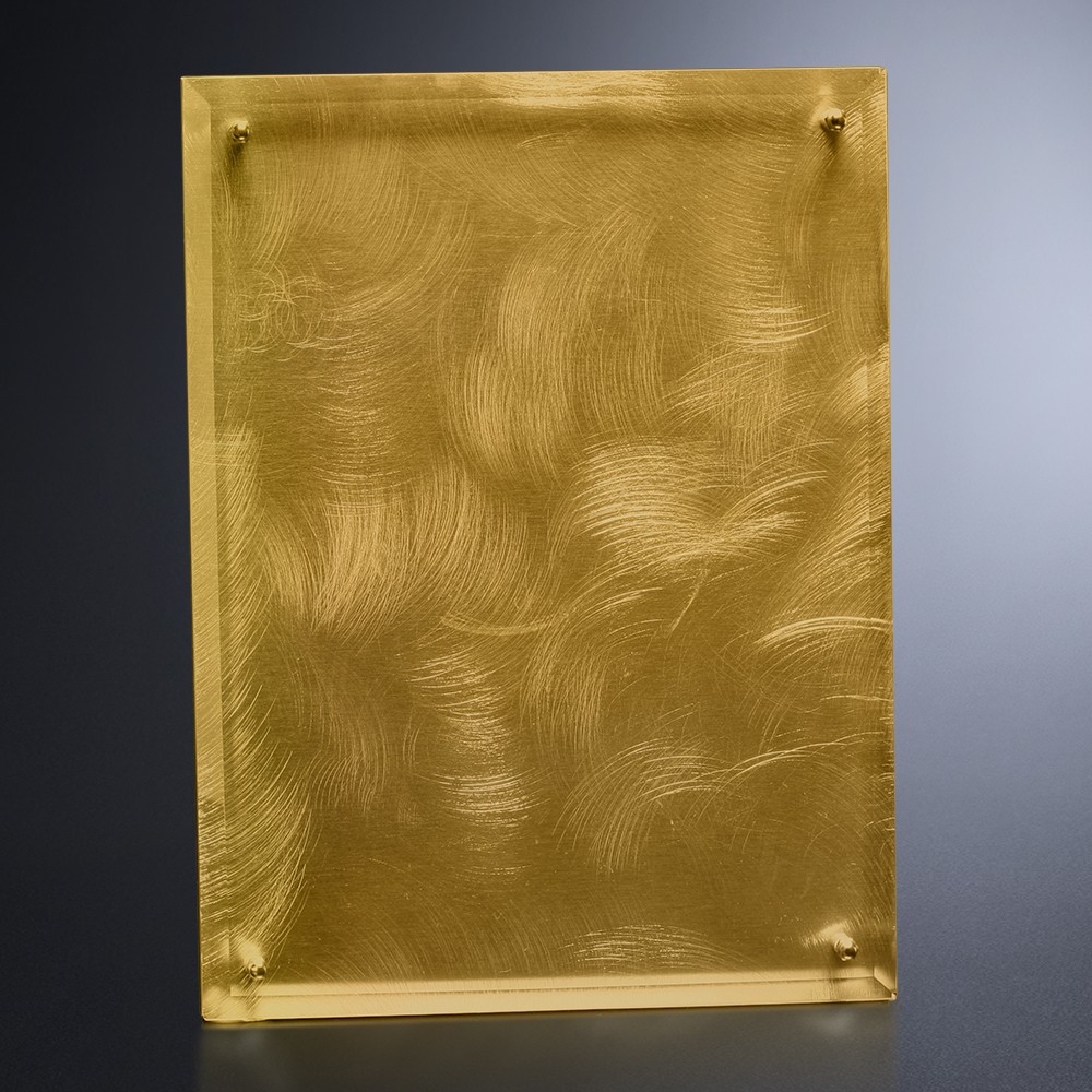 Picture of Gold Alloy Plaque 7" x 9"