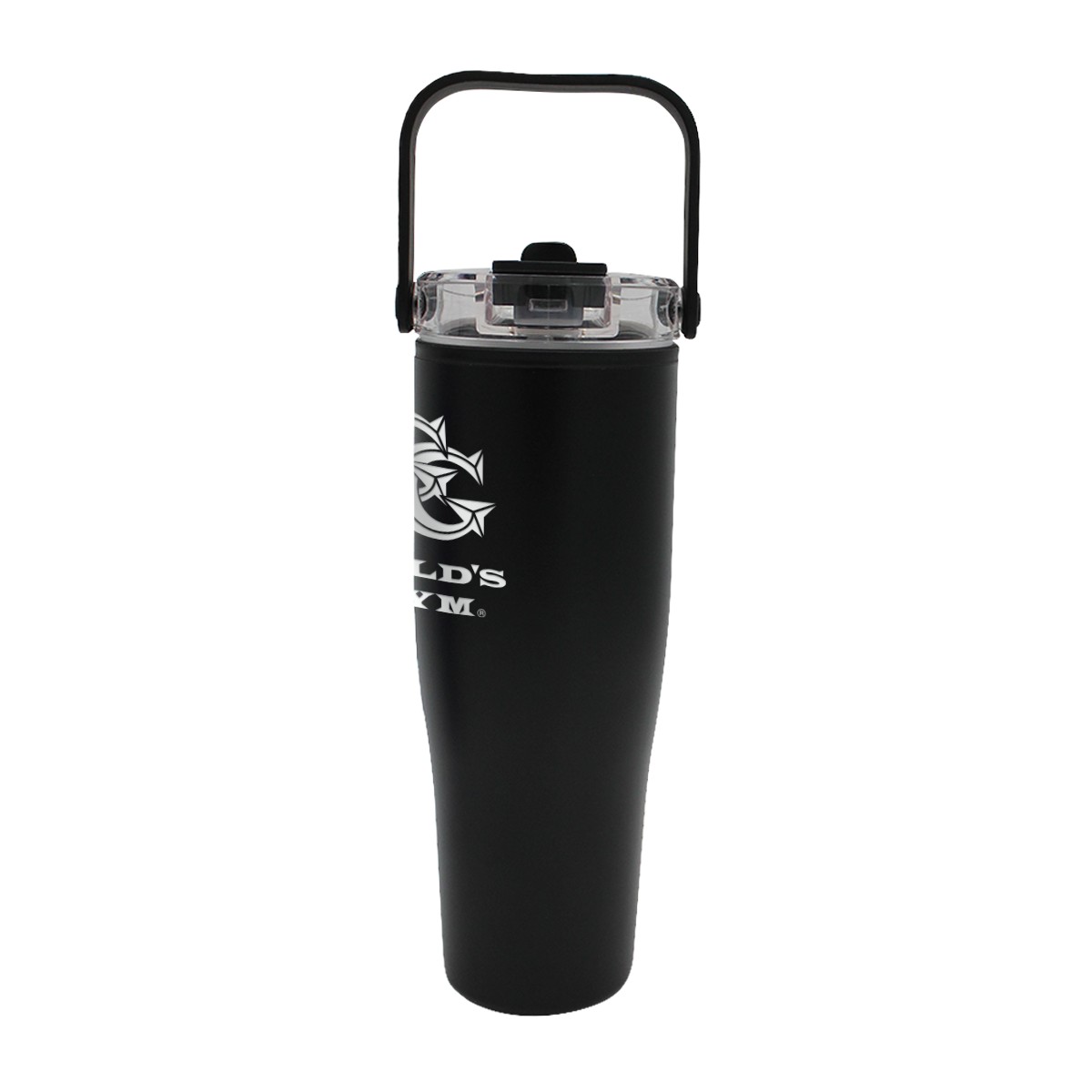Picture of 30 oz. Recycled Tumbler with Handle Lid, Laser, Premium