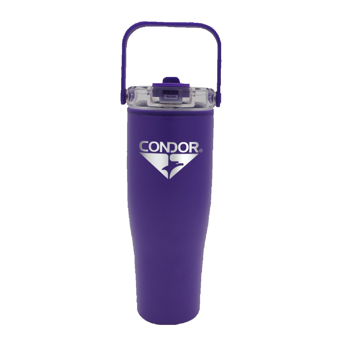 Picture of 30 oz. Recycled Tumbler with Handle Lid, Laser, Premium