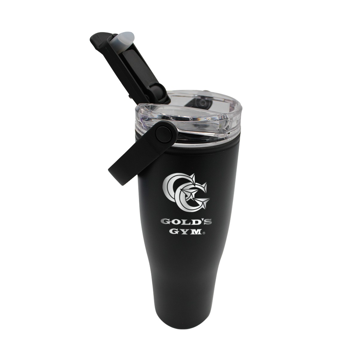 Picture of 30 oz. Recycled Tumbler with Handle Lid, Laser, Premium