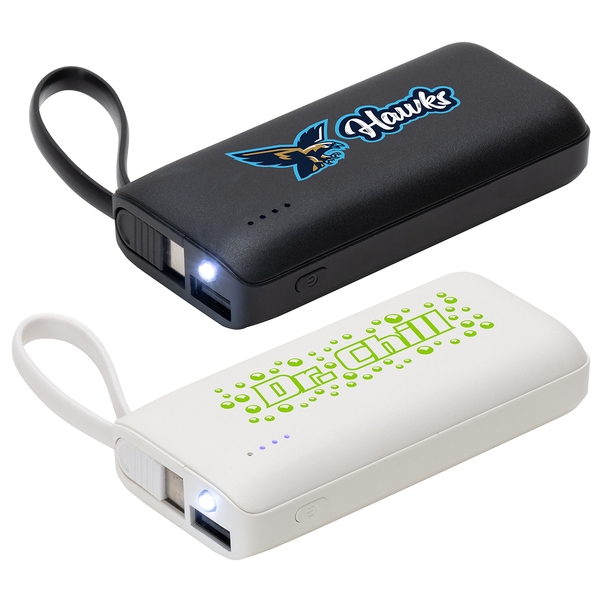 Picture of Chancellor 5000mAh Power Bank with USB-C Built-in Cable