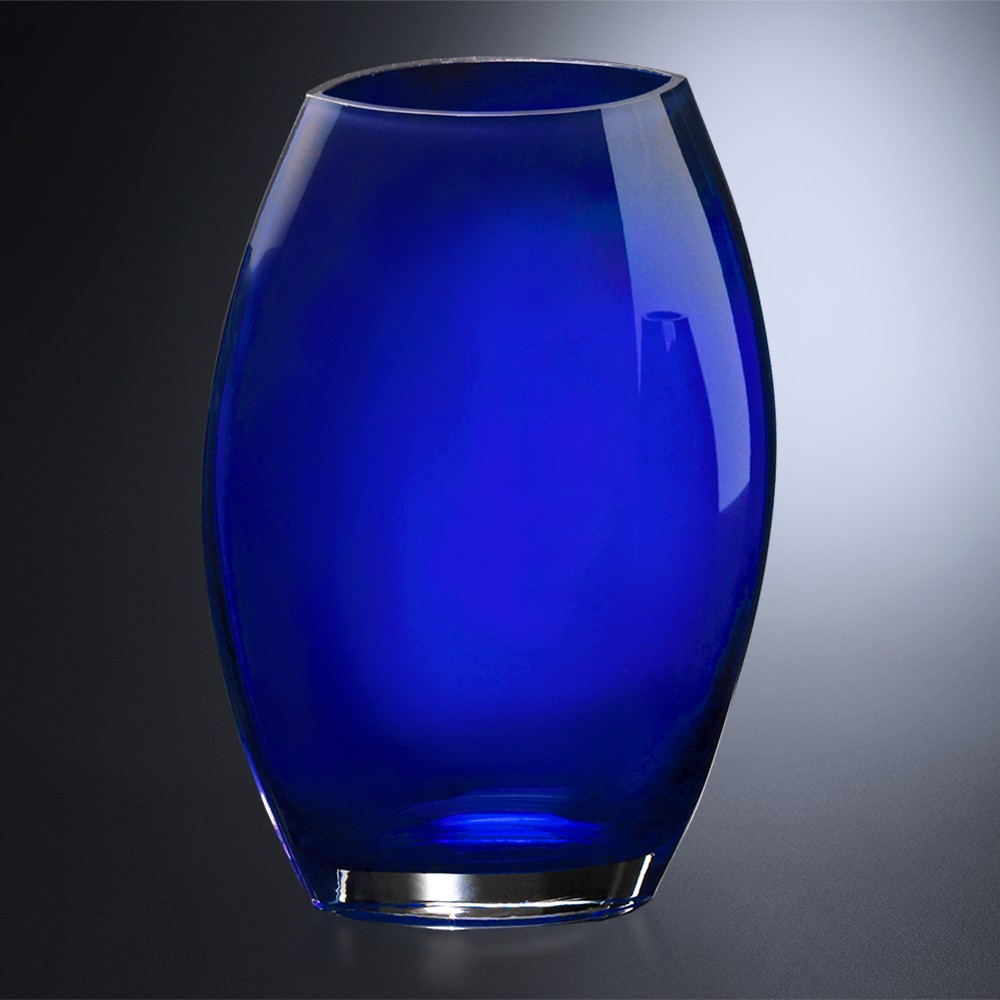 Picture of Cobalt Oval Vase 10-1/2"