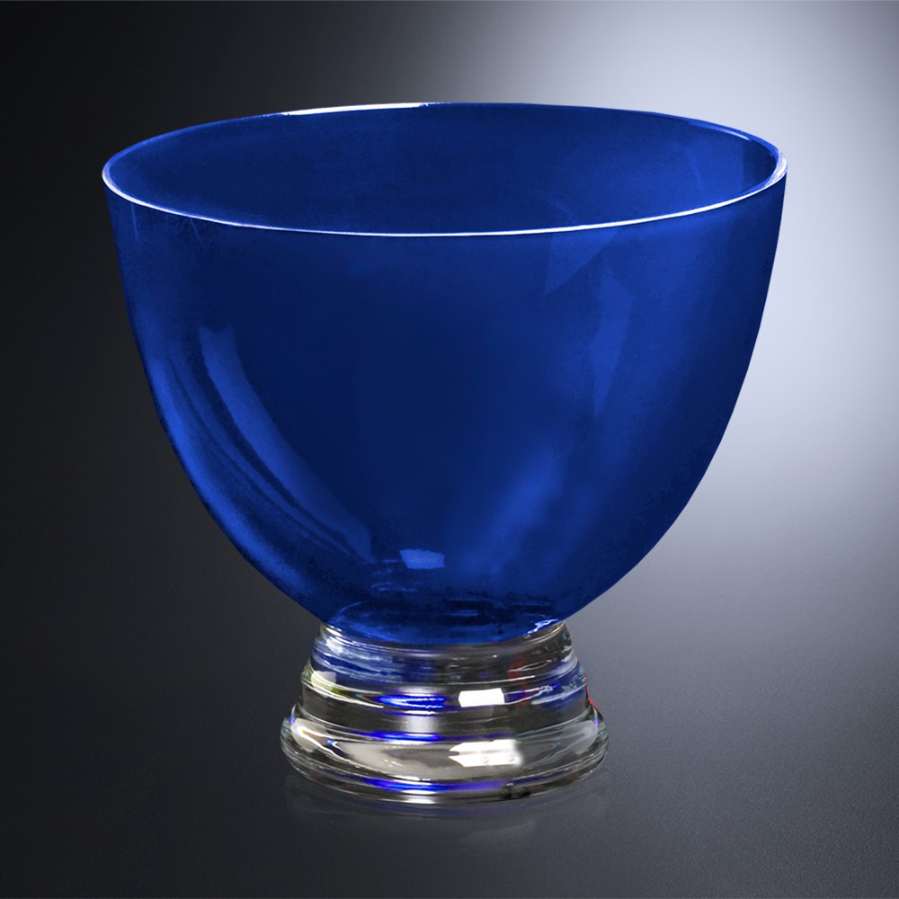 Picture of Cobalt Pedestal Bowl 8-1/2" Dia.