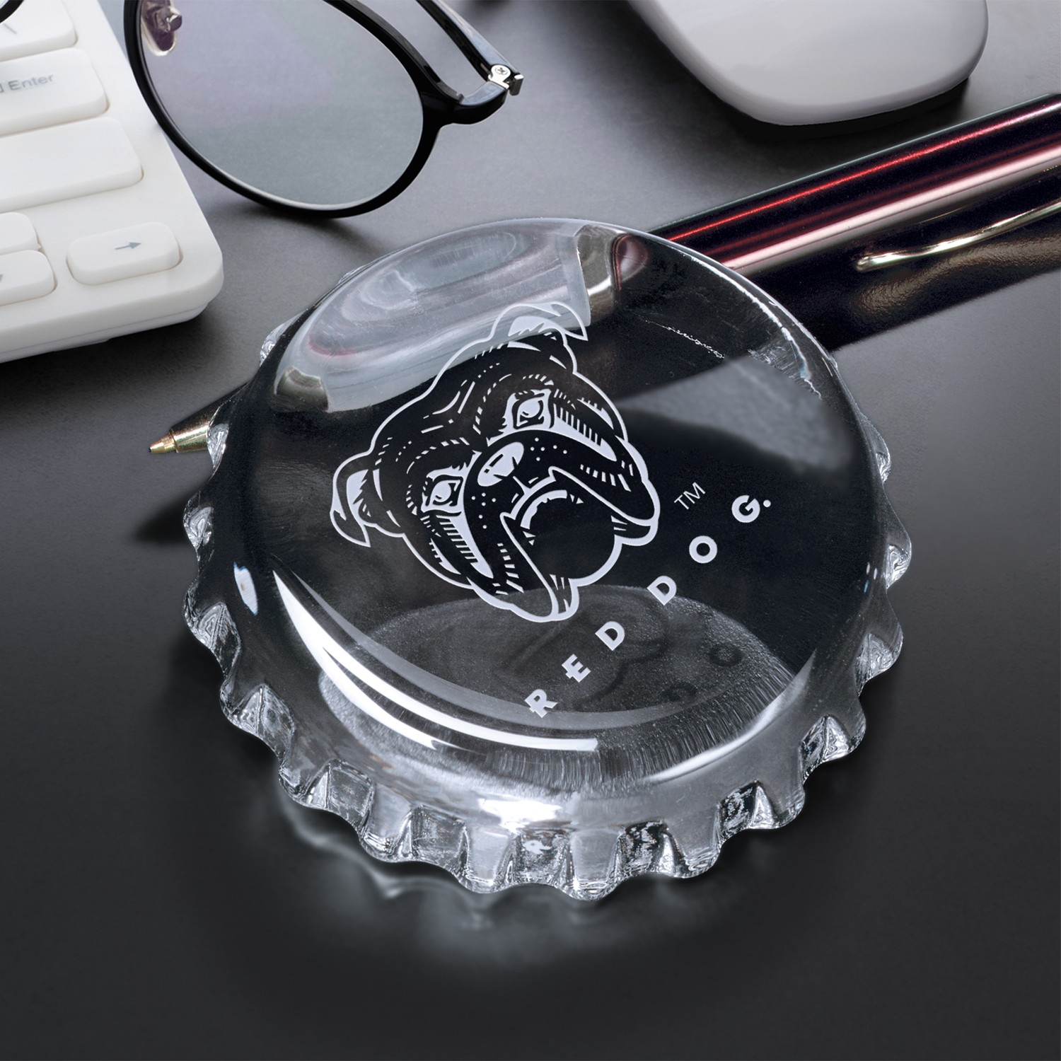 Picture of Bottle Cap Paperweight 3-1/4" Dia.
