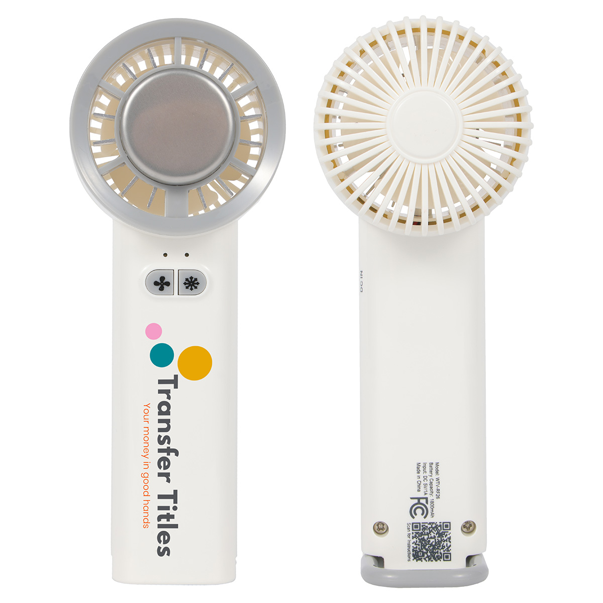 Picture of Frosty Handheld Fan With Ice Cooling Plate