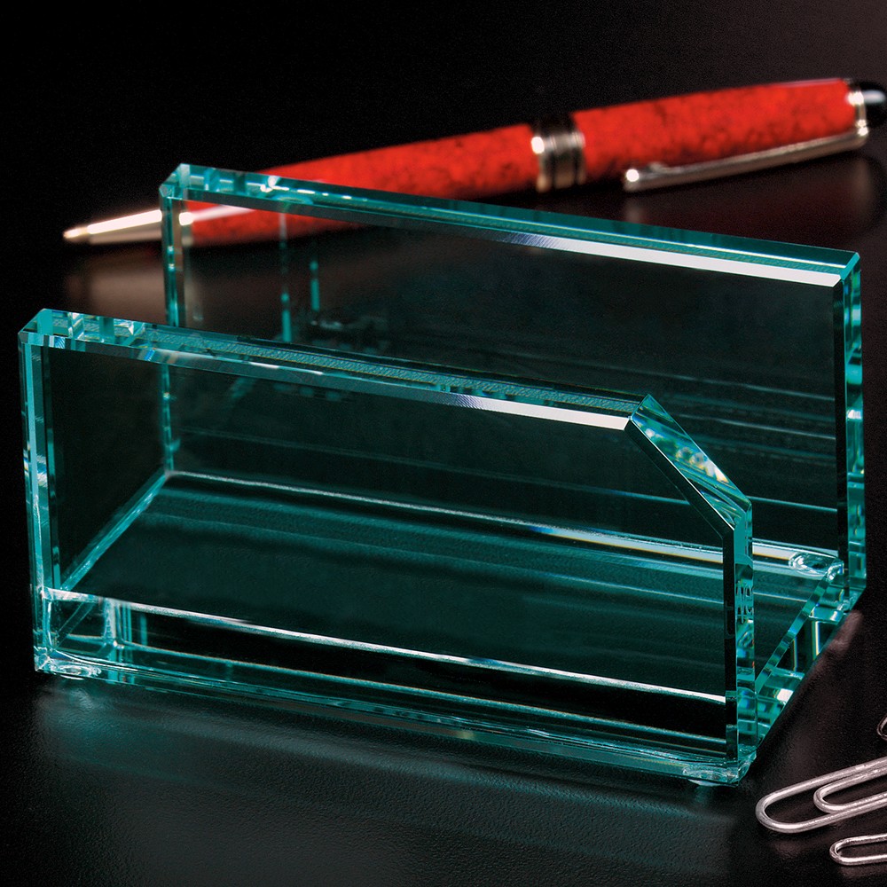 Picture of Jade Card Holder 4" W