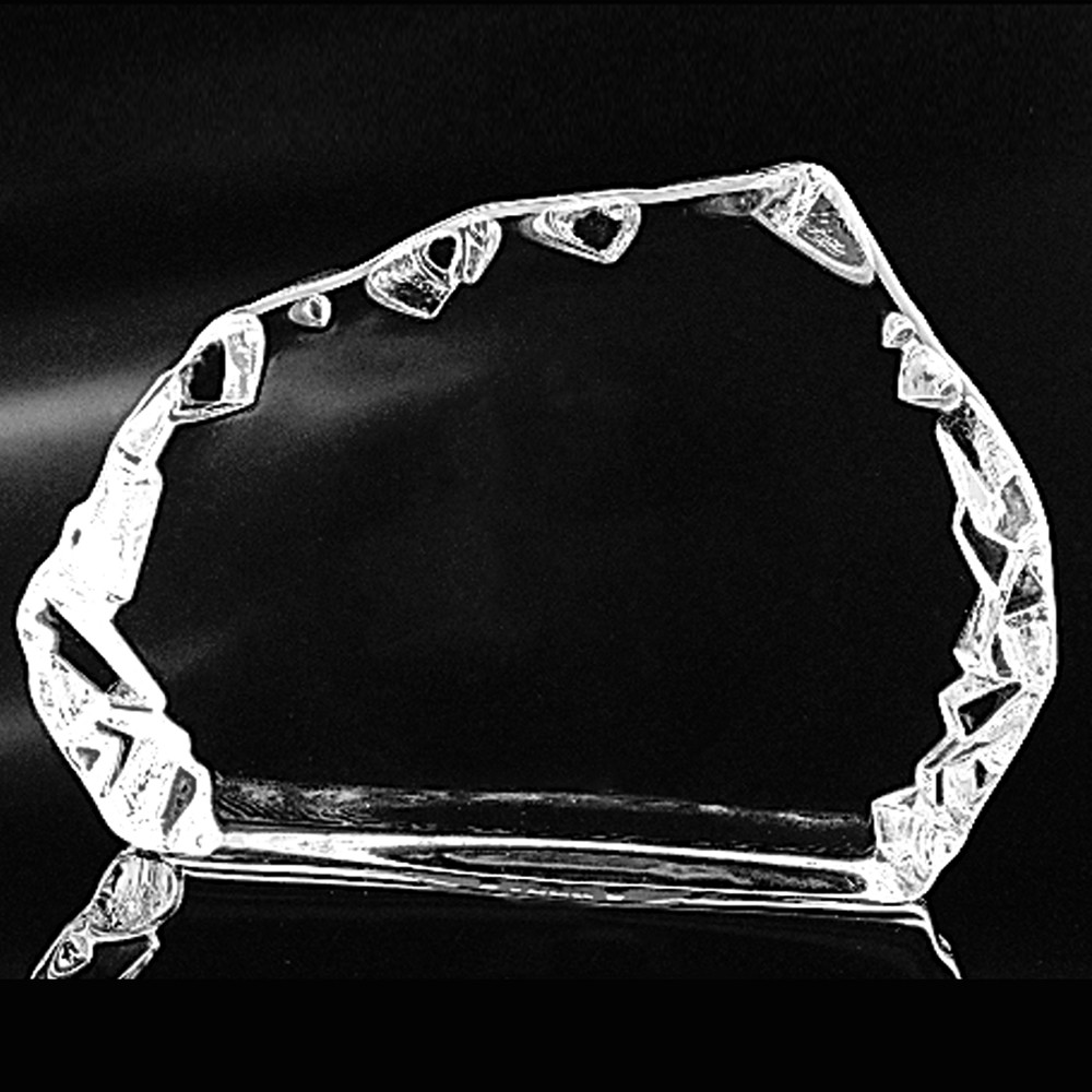 Picture of Carved Iceberg Horizontal 7" W