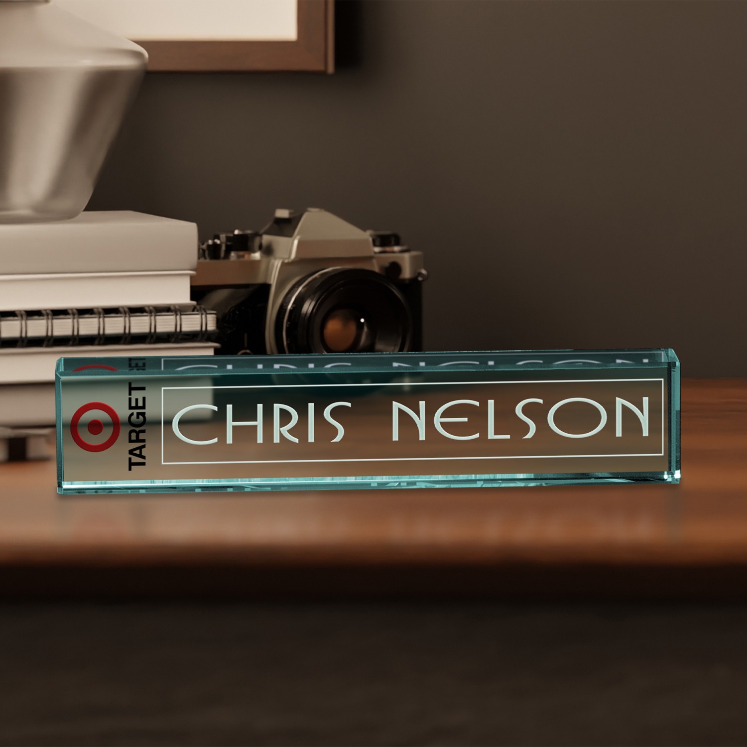 Picture of Jade Nameplate 12" W