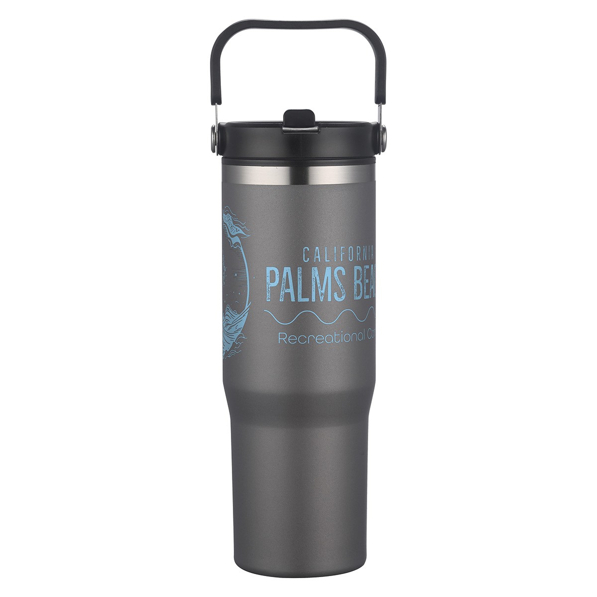 Picture of Oreno 30 oz Stainless Steel/Polypropylene Travel Tumbler