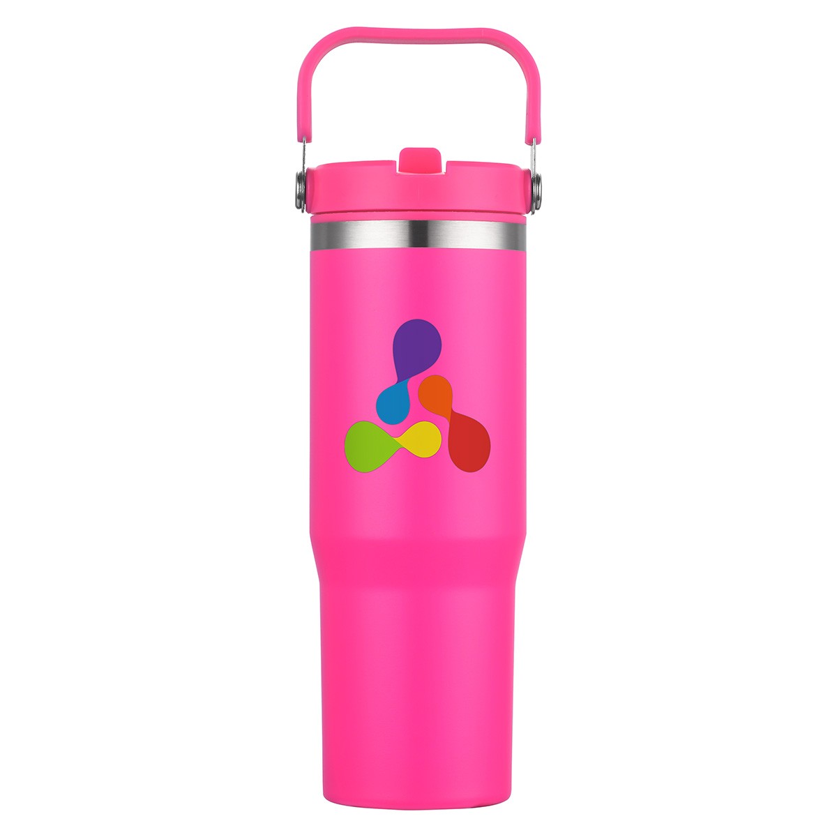 Picture of Oreno 30 oz Stainless Steel/Polypropylene Travel Tumbler