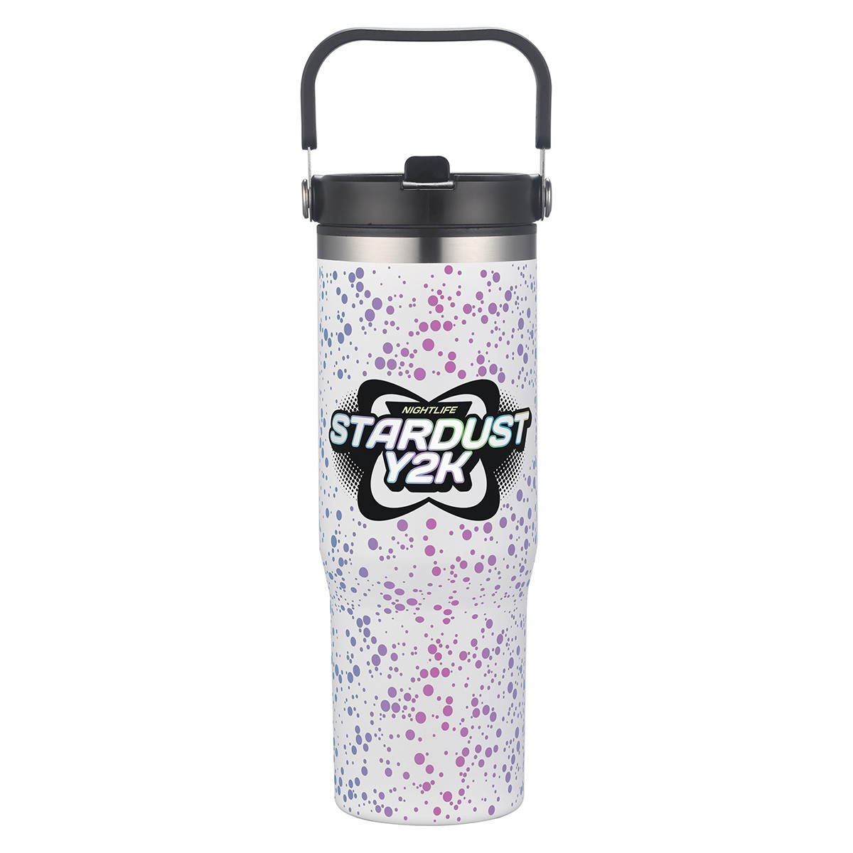 Picture of Oreno 30 oz Stainless Steel/Polypropylene Travel Tumbler