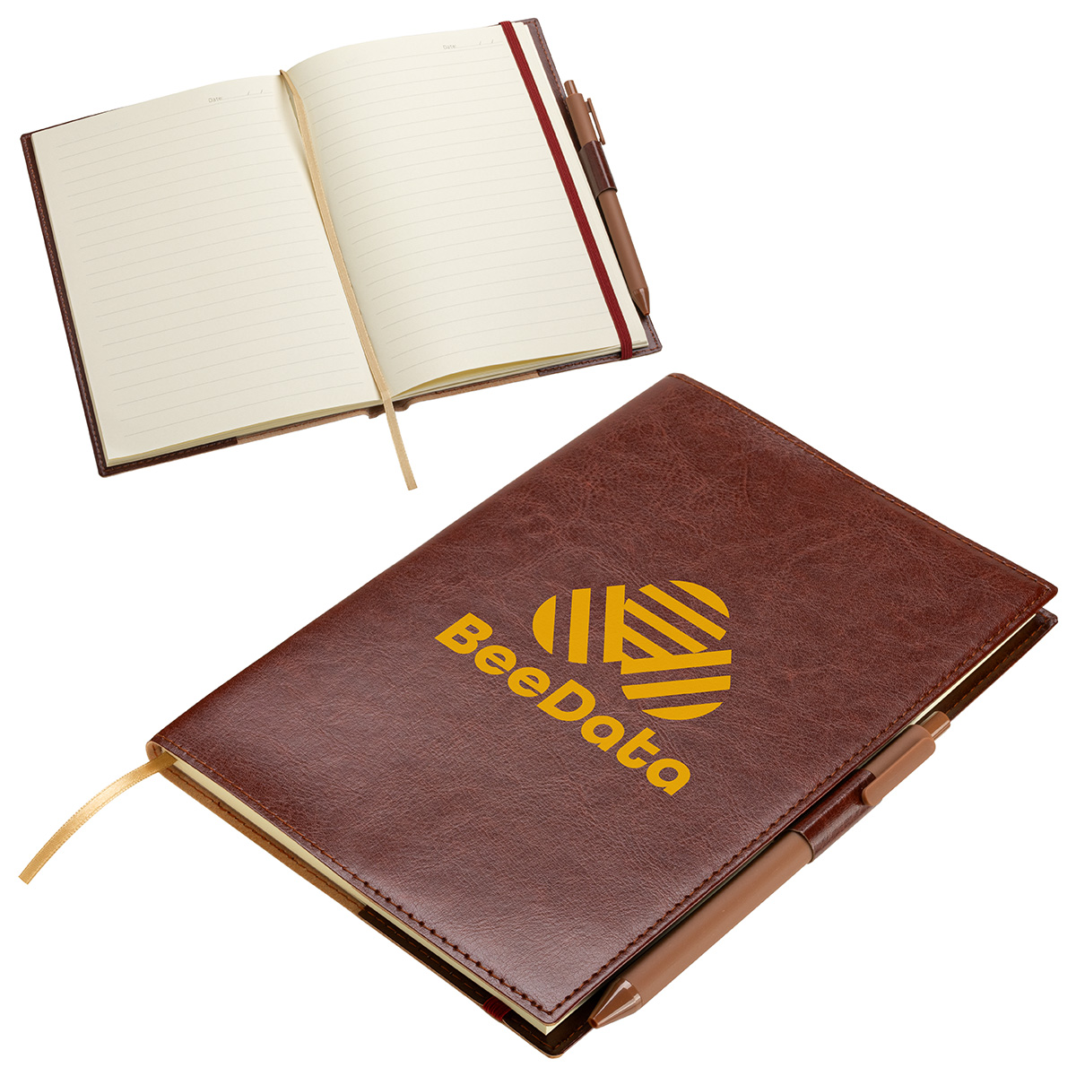Picture of Conclave Refillable Leatherette Journal with Pen