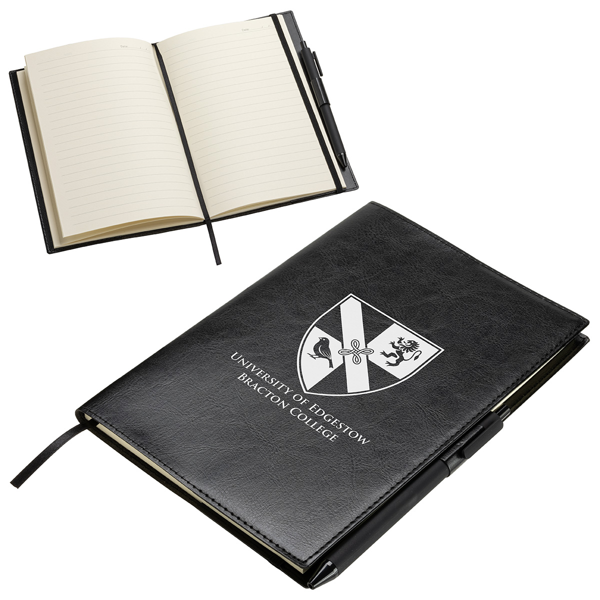 Picture of Conclave Refillable Leatherette Journal with Pen