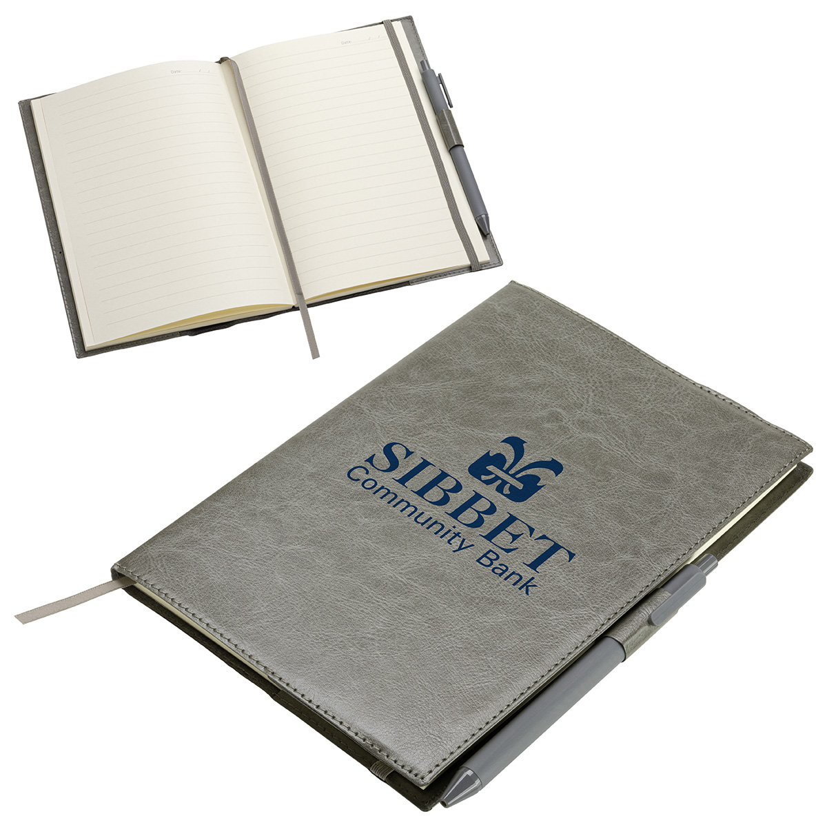 Picture of Conclave Refillable Leatherette Journal with Pen