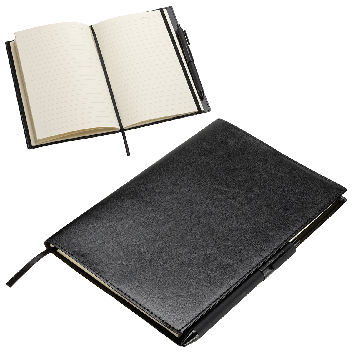 Picture of Conclave Refillable Leatherette Journal with Pen