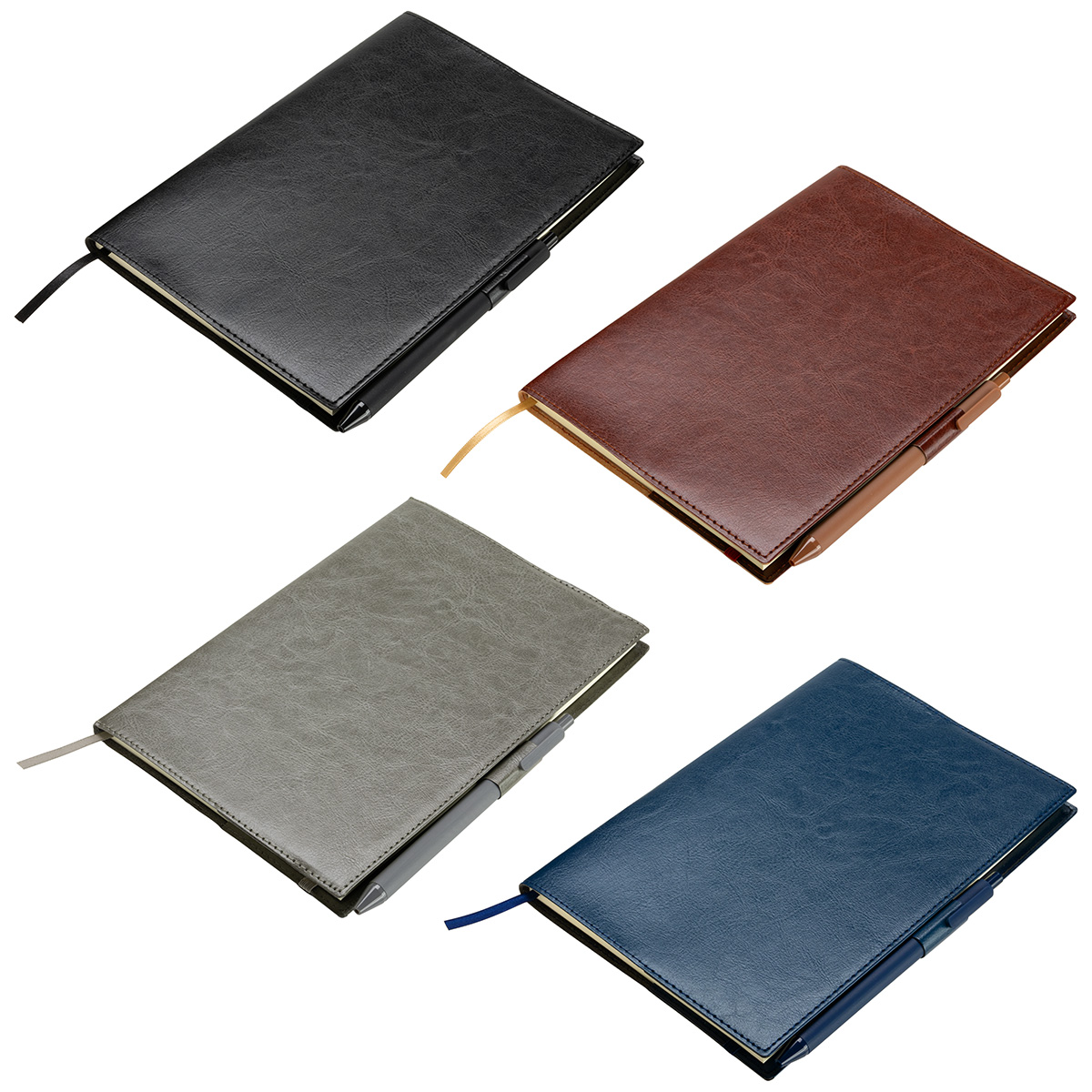 Picture of Conclave Refillable Leatherette Journal with Pen