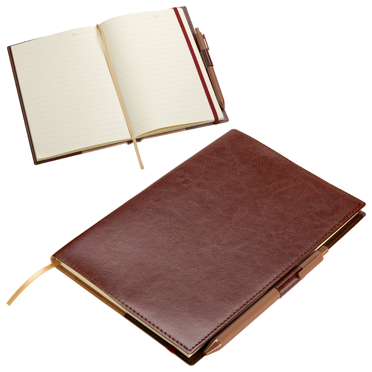Picture of Conclave Refillable Leatherette Journal with Pen