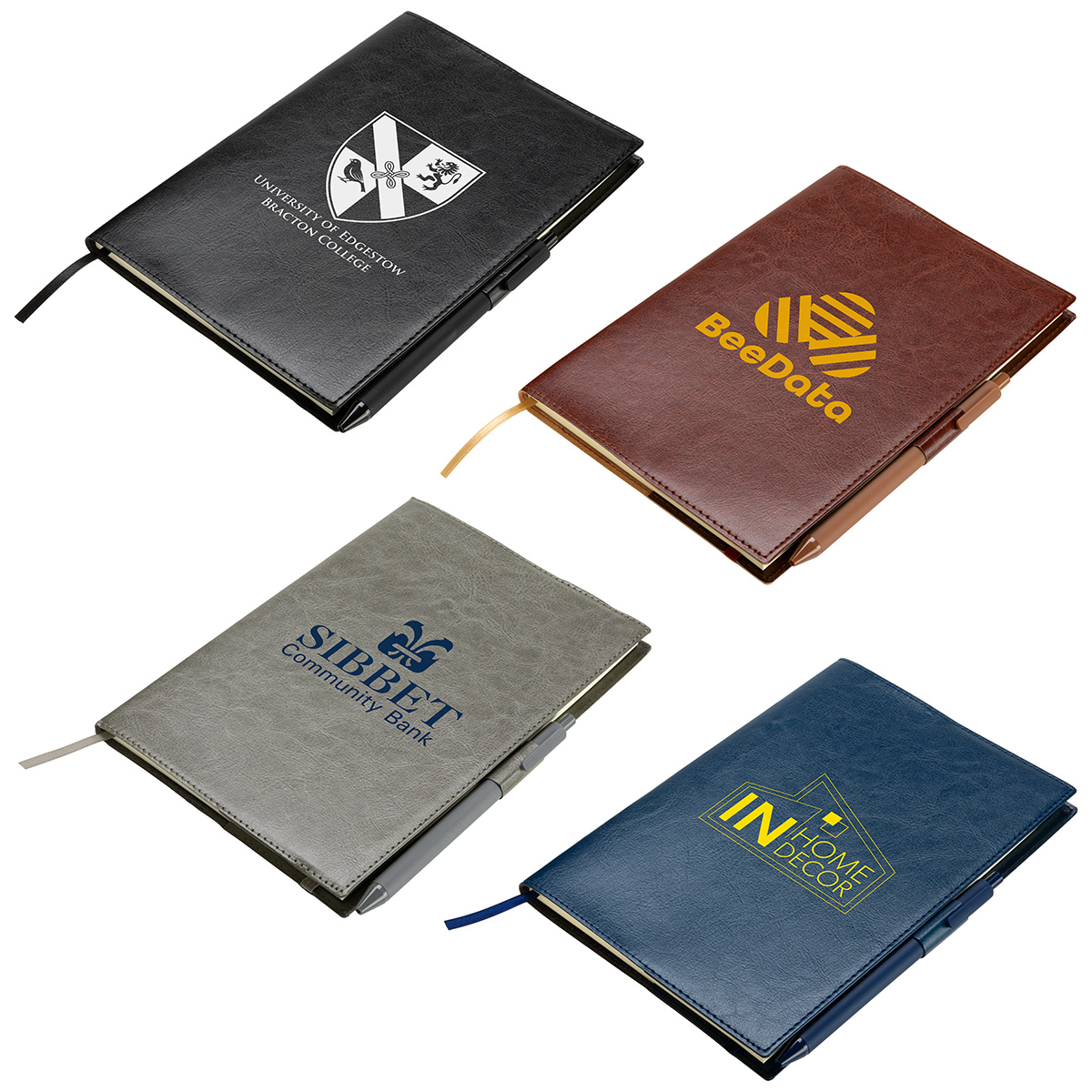Picture of Conclave Refillable Leatherette Journal with Pen