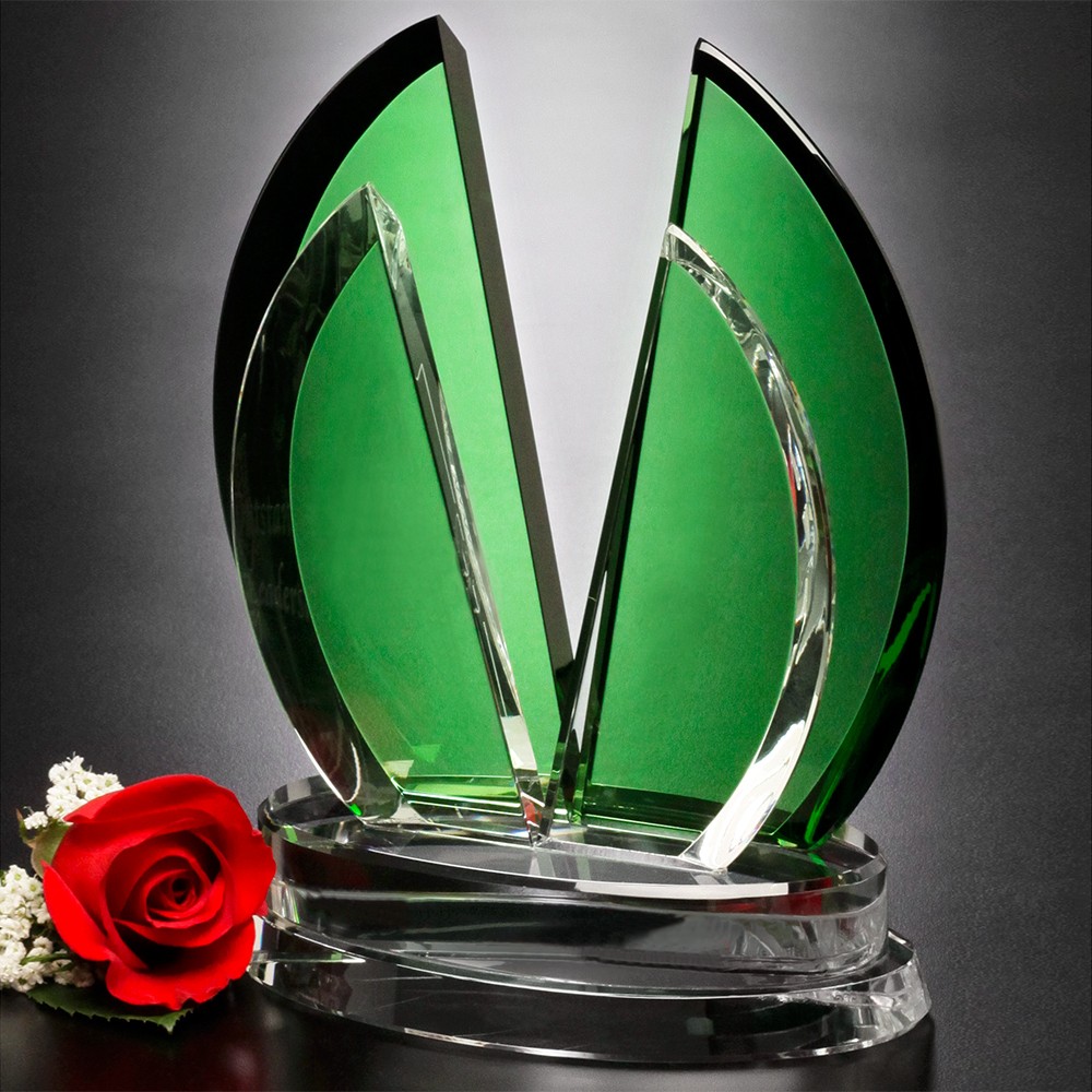 Picture of Flight Emerald Award 8"