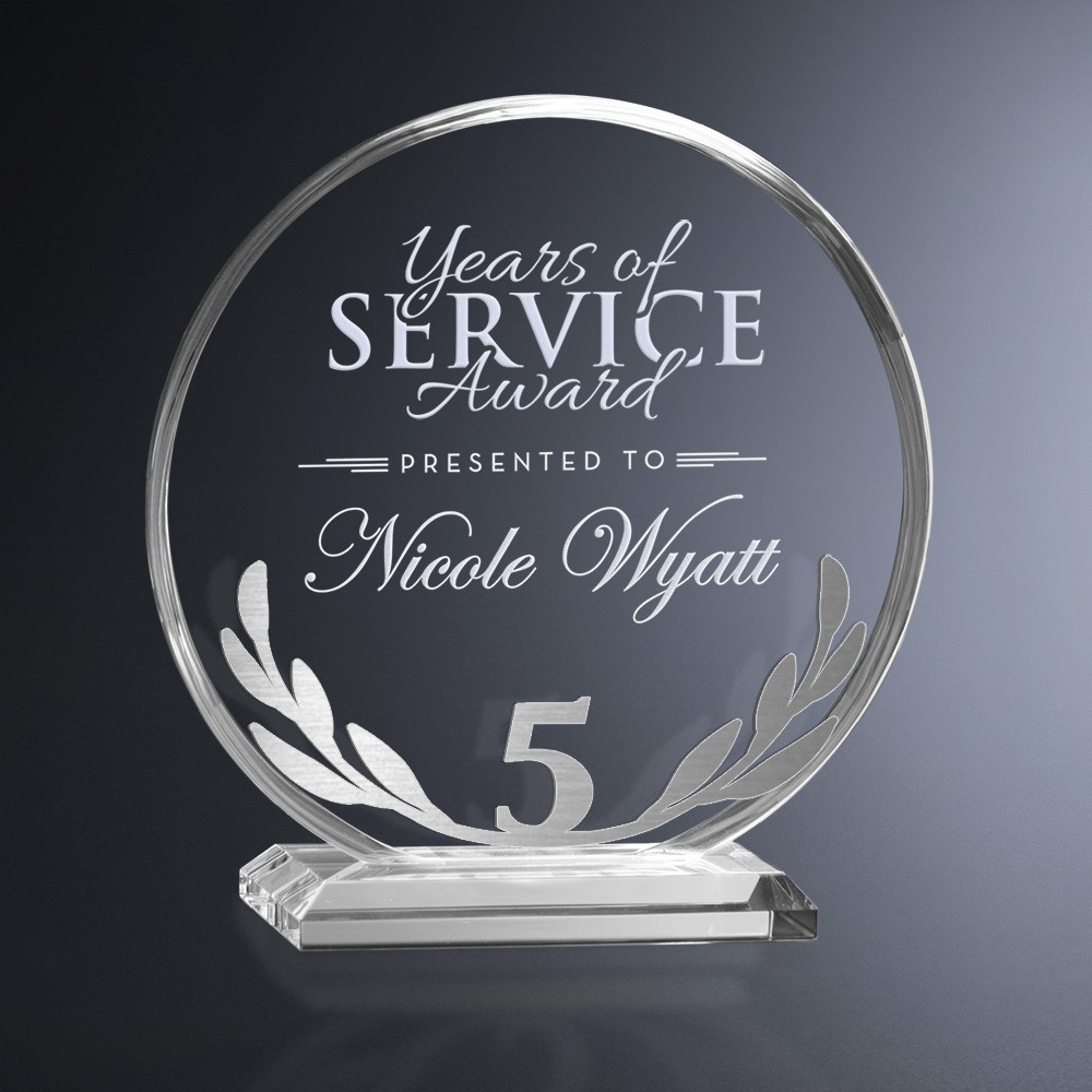 Picture of Crosby Circle Years of Service 5" W