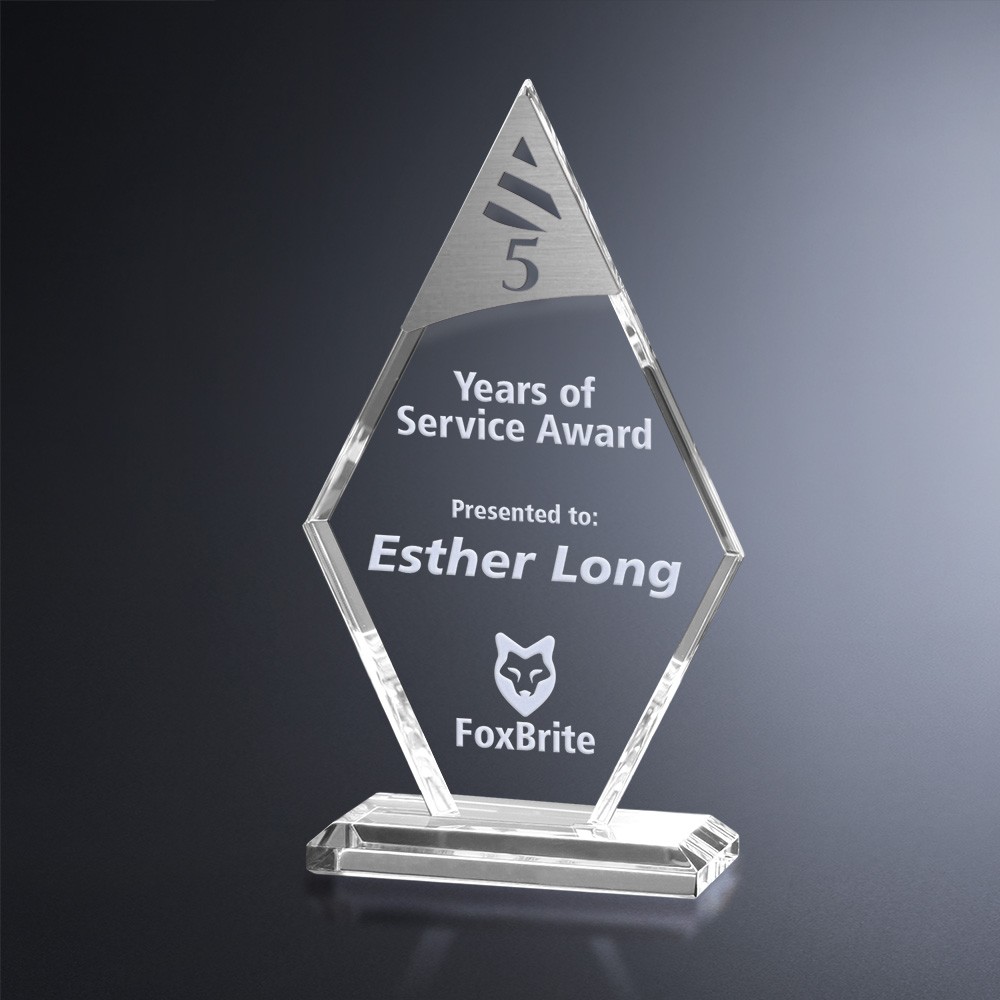 Picture of Crosby Diamond Years of Service 6"